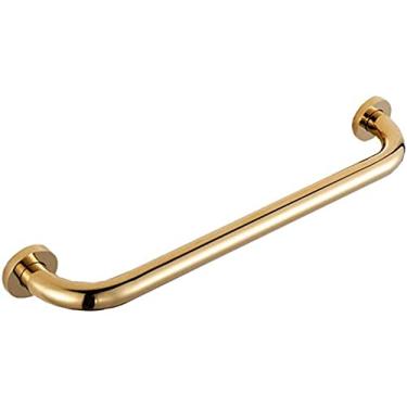 Imagem de AKALNNB Barra de equilíbrio de banheiro, trilho de suporte para corrimãos de chuveiro, antiderrapante para idosos, amarelo - 37 cm (amarelo 32 cm)