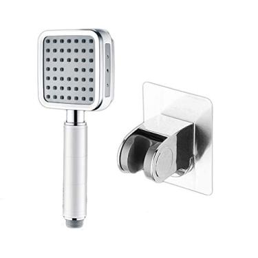 Imagem de WYUYIWH Cabeça de chuveiro pressurizada de mão cabeça de chuveiro pressurizada doméstica cabeça de chuveiro banheiro chuveiro