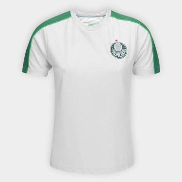 Imagem de Camisa Palmeiras Challenge II Feminina - Betel Sport, Branco, Verde, G