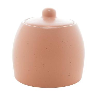 Imagem de Açucareiro de Cerâmica Granilite Salmon 9x8cm Bon Gourmet