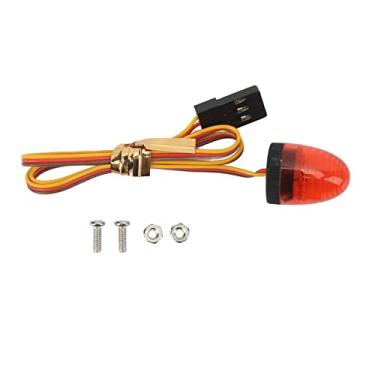 Imagem de Luz de policial LED para carro RC, luz policial redonda, simulação ultra brilhante RC carro LED policial luz ultra brilhante, simulação, redondo, 13 x 17 mm, para 1: 10 RC policial bombeiro ambulância