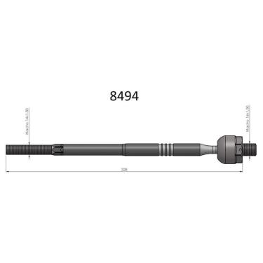 Imagem de Barra Axial Cobalt Onix Spin Sonic Fortec