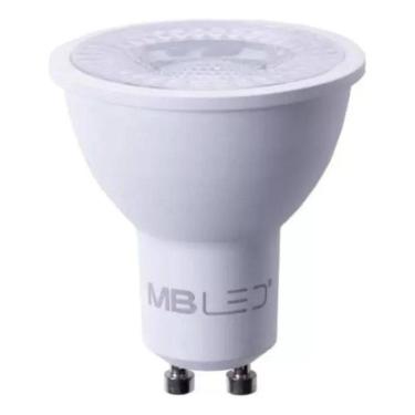 Imagem de 2X Lâmpada Led Dicróica Mr16 6W 6000K Luz Branco Frio Gu10 G