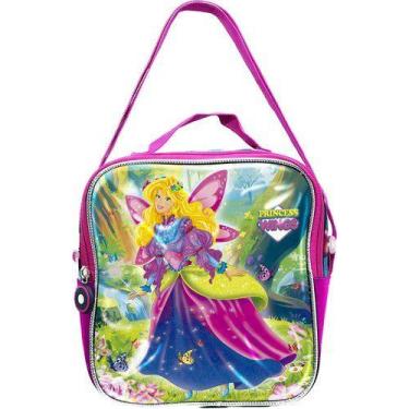 Imagem de Lancheira Infantil Princesa - Rosa - FIRST, ROSA