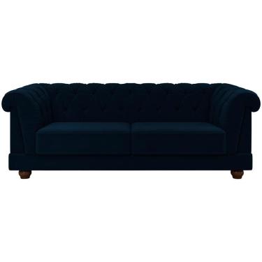 Imagem de Sofa 3 Lugares 220 Cm Ponteio Veludo Sl 948 Moll Sl 948