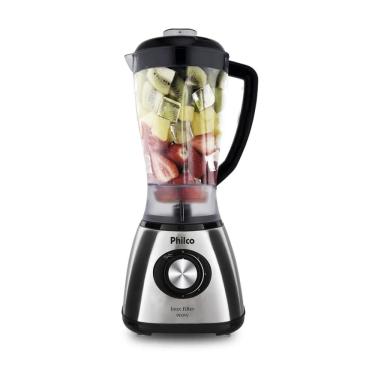 Imagem de Liquidificador Philco Filter Inox 127V 900W Preto