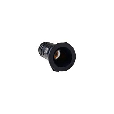 Imagem de Spot De Embutir Nordecor Noa Mini Redondo Led Alto Irc 90 1w Bivolt Preto 2700k Luz Amarela 6499