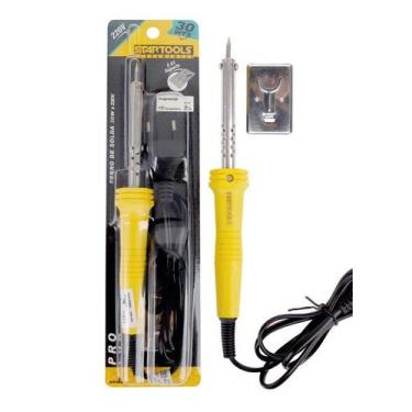 Imagem de Ferro de solda com cabo plástico 30wts 220v - startools