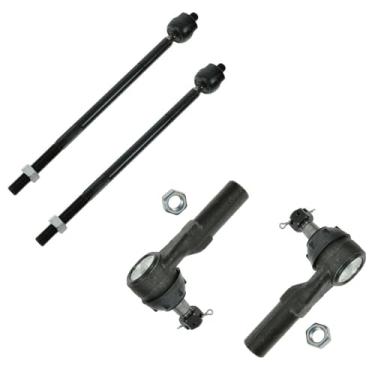 Imagem de Kit de 4 peças com extremidade de tirante interna externa LH RH para caminhonete Dakota Durango SUV