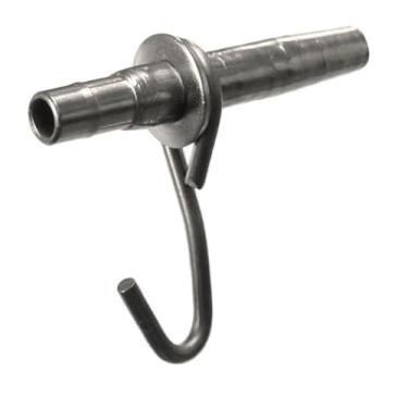 Imagem de Bicos universais de bordo de aço inoxidável de 5/40.6 cm com ganchos – Derrames de batida premium para coletar seiva e fazer xarope de bordo (5)