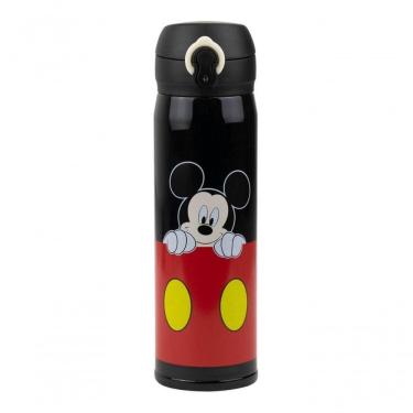 Imagem de Garrafa Térmica Preta Mickey 400ml - Disney