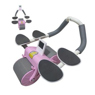 Imagem de Rolo Abdominal Roda Exercicio Musculaçao Academia Fortalecimento Treino Atividade Fisica