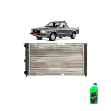 Imagem de Kit Radiador Ford Pampa 1.8 94 + Aditivo Radiador Paraflu Verde