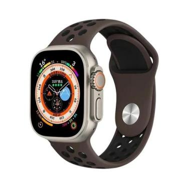 Imagem de Pulseiras De Silicone Esportivas De 42mm E 46mm Para Apple Watch Serie
