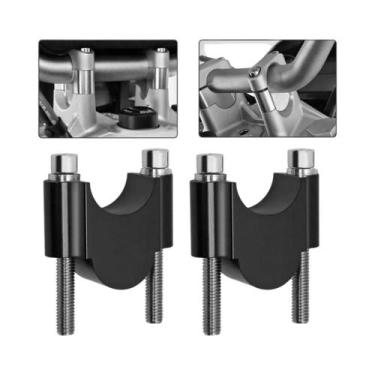 Imagem de Suporte Universal Para Guidão De Motocicleta 28mm 1 1/8" 22mm 7/8" Par