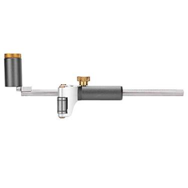 Imagem de Ferramenta Linear Arc Scriber Medidor de marcação de marcenaria de precisão profissional de dupla finalidade para projetos DIY Liga de alumínio Aço inoxidável Faixa de medição de