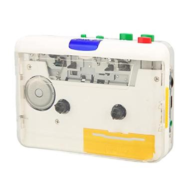 Imagem de KIMISS Conversor de Cassete USB para MP3 - Reprodutor de Fita Portátil Com Entrada de 3,5 Mm e Software Audacity para Fácil Conversão de Música