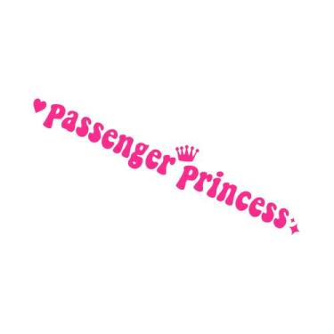 Imagem de Adesivo De Carro Princesa, Engraçado E Criativo, Decalque Para Espelho