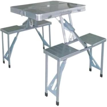 Imagem de Mesa Dobravel com Banquetas Incorporadas