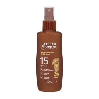Imagem de Bronzeador Corporal em Óleo Cenoura & Bronze Spray FPS15 110ml - Cenou