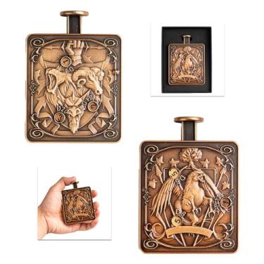 Imagem de IUSTIDIE All-in-1 Spinner DND Dice, Press-to-Roll Metal Dice Spinner, Mechanical Design Perfect for Dungeons and Dragons Board Games TRPG