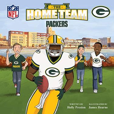 Imagem de MasterPieces NFL Green Bay Packers Home Team Book, Livro de histórias ilustrado infantil para todas as idades, 32 páginas com ilustrações