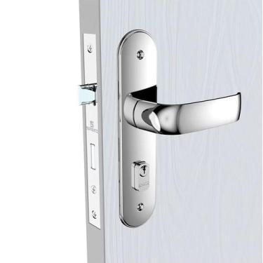 Imagem de Fechadura Externa Grand Icaro Espelho Esp43 Cromado 40mm (40X53 PY53) 