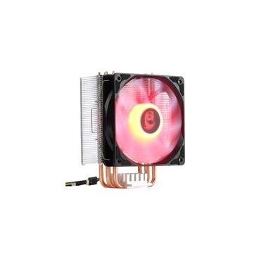 Imagem de Air Cooler Redragon Buri CC-1055R, LED Vermelho, AMD/Intel, 120mm, Preto - CC-1055R