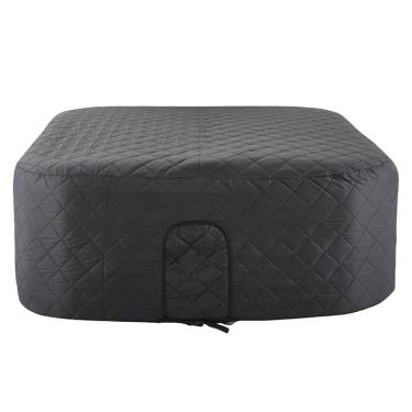 Imagem de Capa para Banheira de Hidromassagem - Lacreda Energeticamente Eficiente - Tampa Dobrável Para Banheira,Inflável de 145 cm para Exterior Inverno Jardim