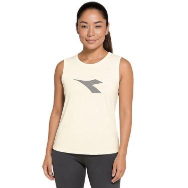 Imagem de Regata Diadora Big Logo Feminina - Bege XGG-Feminino