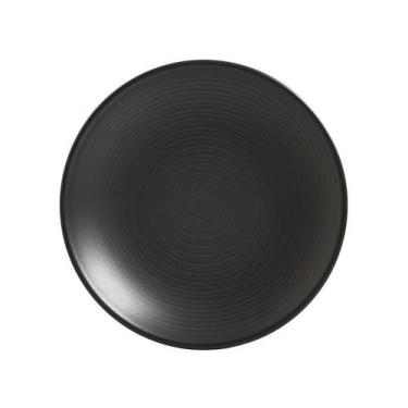 Imagem de Conjunto Com 6 Pratos Fundo Coup Ébano 25Cm - Alleanza Cerâmica