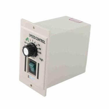 Imagem de Ymiko Mini Controlador de Velocidade do Motor DC, Entrada de 220 V, Regulador Magnético Permanente Ajustável, Regulação de Corrente de 5 Amps (Tensão de saída: CC 0-180V)