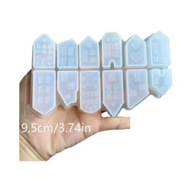 Imagem de Molde De Silicone Para Árvore De Natal, Casa, Fruteira, Bandeja De Lem