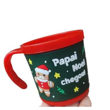 Imagem de Caneca Infantil De Natal Sonhos Natalinos Gingerbread Family - D Prese