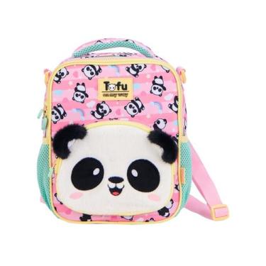 Imagem de Lancheira Escolar Térmica Panda Pelúcia Petit Tofu 15954 - Xeryus