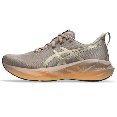 Imagem de Tênis Asics Novablast 5 Luxe - Feminino - Dourado/Marrom
