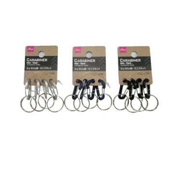 Imagem de Mosquetão De Alumínio 4 Unidades Por Embalagem