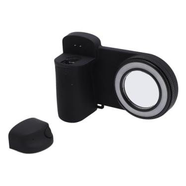 Imagem de EBTOOLS Punho Magnético para Câmera de Telefone, Alça para Selfie Com Luz de Preenchimento e Espelho Removível, para Smartphones, Fotografia de Transmissão Ao