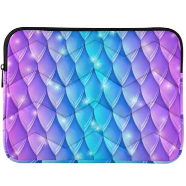 Imagem de Capa protetora para laptop Dragon Skin rosa azul para MacBook Pro capa para laptop 14 polegadas capa para notebook universal 13-14 polegadas