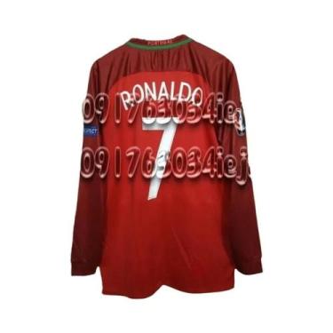 Imagem de Camiseta Casual De Manga Longa Da Série De Futebol Retro Americana Par