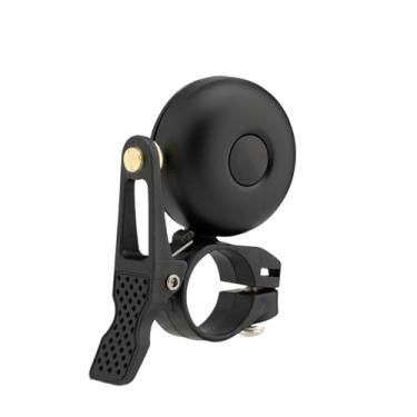 Imagem de Buzina retrô de bicicleta, sino de latão vintage, anel portátil, qualidade de som claro, acessórios de ciclismo de estrada mtb(2019-1ABK)