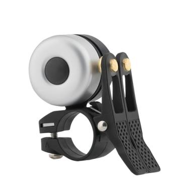 Imagem de Buzina retrô de bicicleta, sino de latão vintage, anel portátil, qualidade de som claro, acessórios de ciclismo de estrada mtb(2019-1BBS)