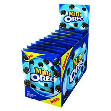 Imagem de Biscoito mini oreo 10x35g 350g lacta