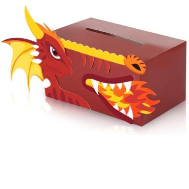 Imagem de Pajean Caixas de Dia dos Namorados para crianças, cartões de dia dos namorados e caixa de correio para meninas, meninos, caixas de doces faça você mesmo, presentes de troca de sala de aula para casa