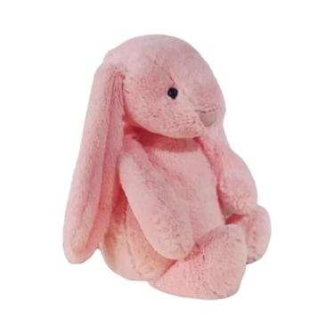 Imagem de Coelho De Pelúcia Fofo Com Orelhas Longas De 30/40cm Para Bebês E Cria