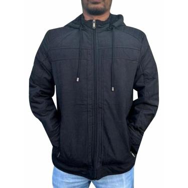 Imagem de Jaqueta Sarja Pelúciada Com Bolso Masculina-Masculino