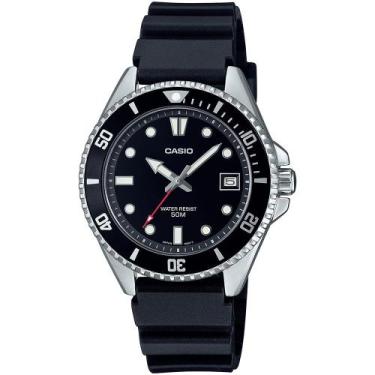 Imagem de Relógio CASIO preto masculino MDV-10-1A1VDF