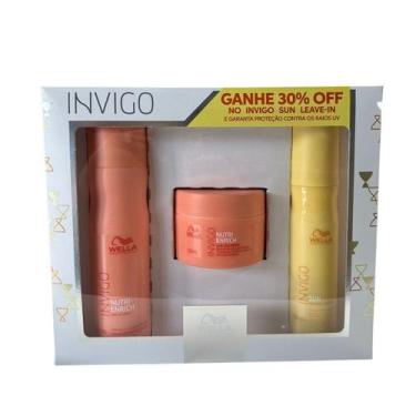 Imagem de Kit Wella Nutri-Enrich + Invigo Sun 150ml (3 produtos) - WELLA PROFESS