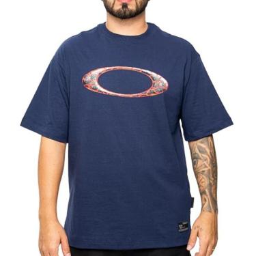 Imagem de Camiseta Oakley Ellipse Magma SM26 Masculina-Masculino