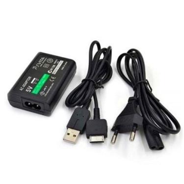 Imagem de Fonte de Alimentação Carregador Adaptador Bivolt Compatível com Ps Vit